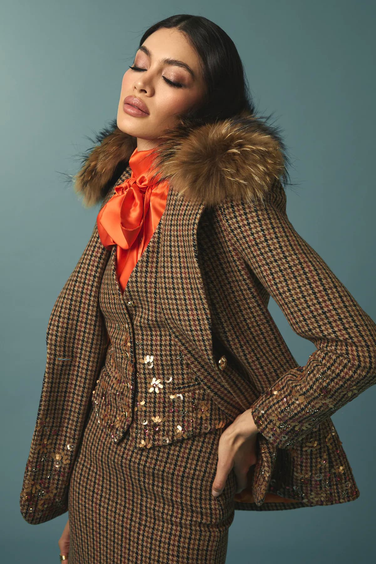 MIRANDA BLAZER CUELLO PELO 1