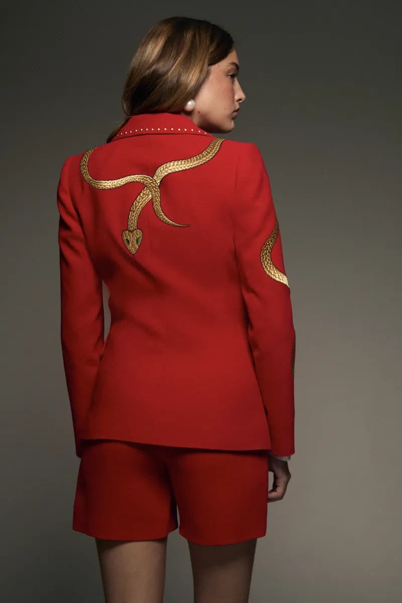 GOLDEN SNAKES BLAZER 3