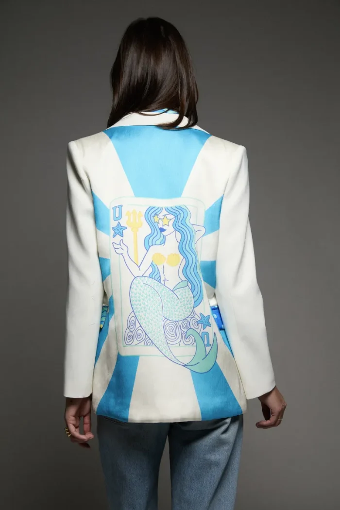 Mermaid Blazer Udoit para Mujer