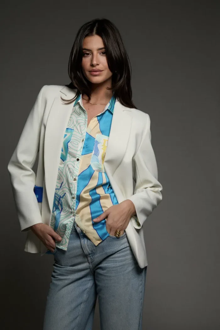 Mermaid Blazer Udoit para Mujer