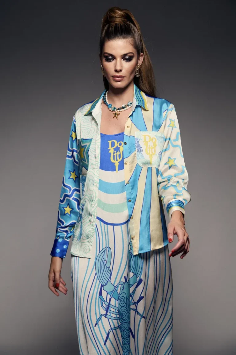 Mermaid Camisa Udoit para Mujer