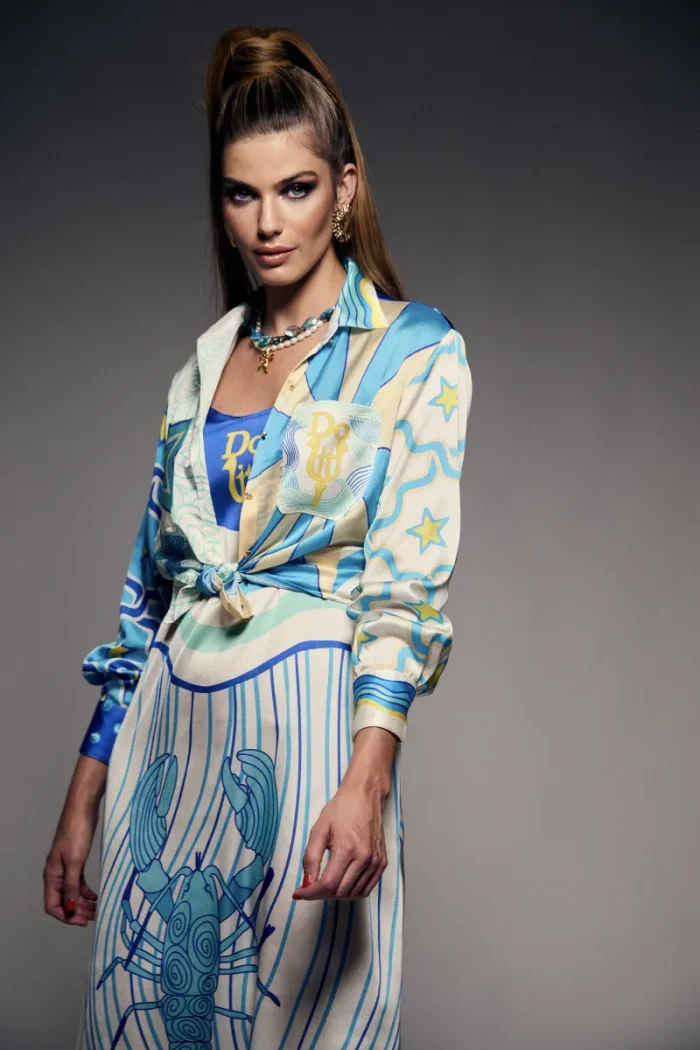 Mermaid Camisa Udoit para Mujer