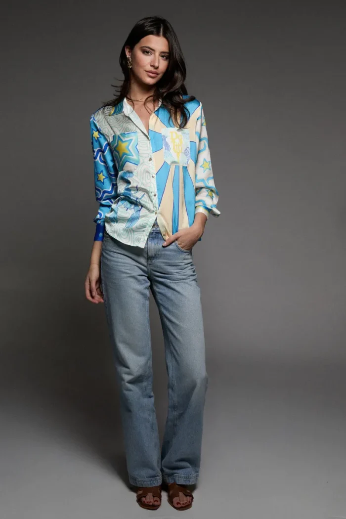 Mermaid Camisa Udoit para Mujer