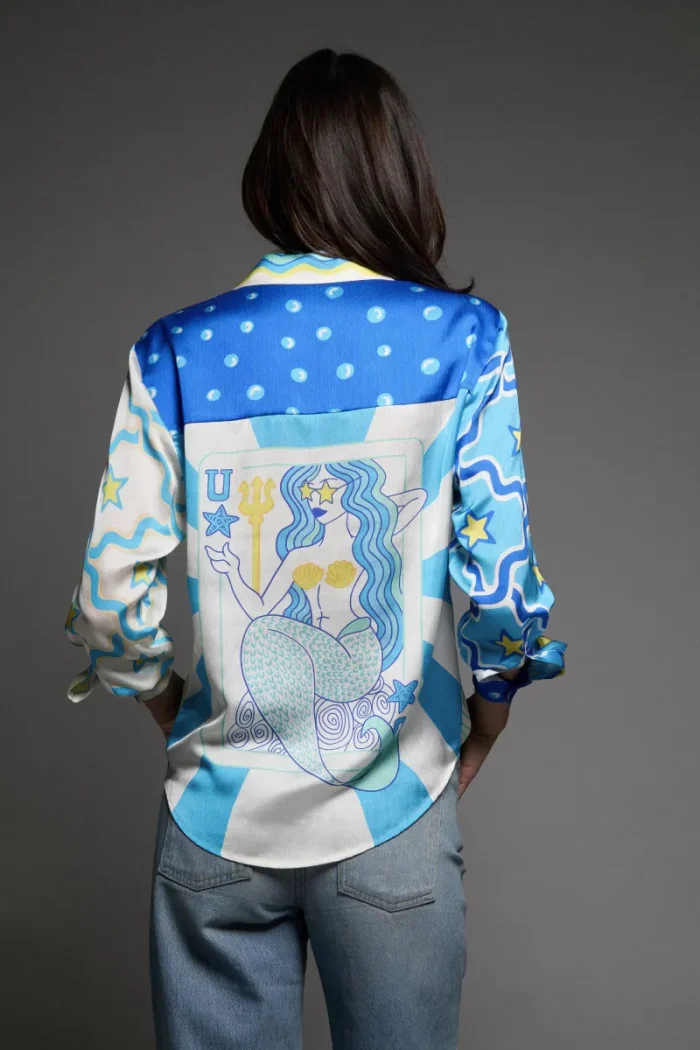 Mermaid Camisa Udoit para Mujer